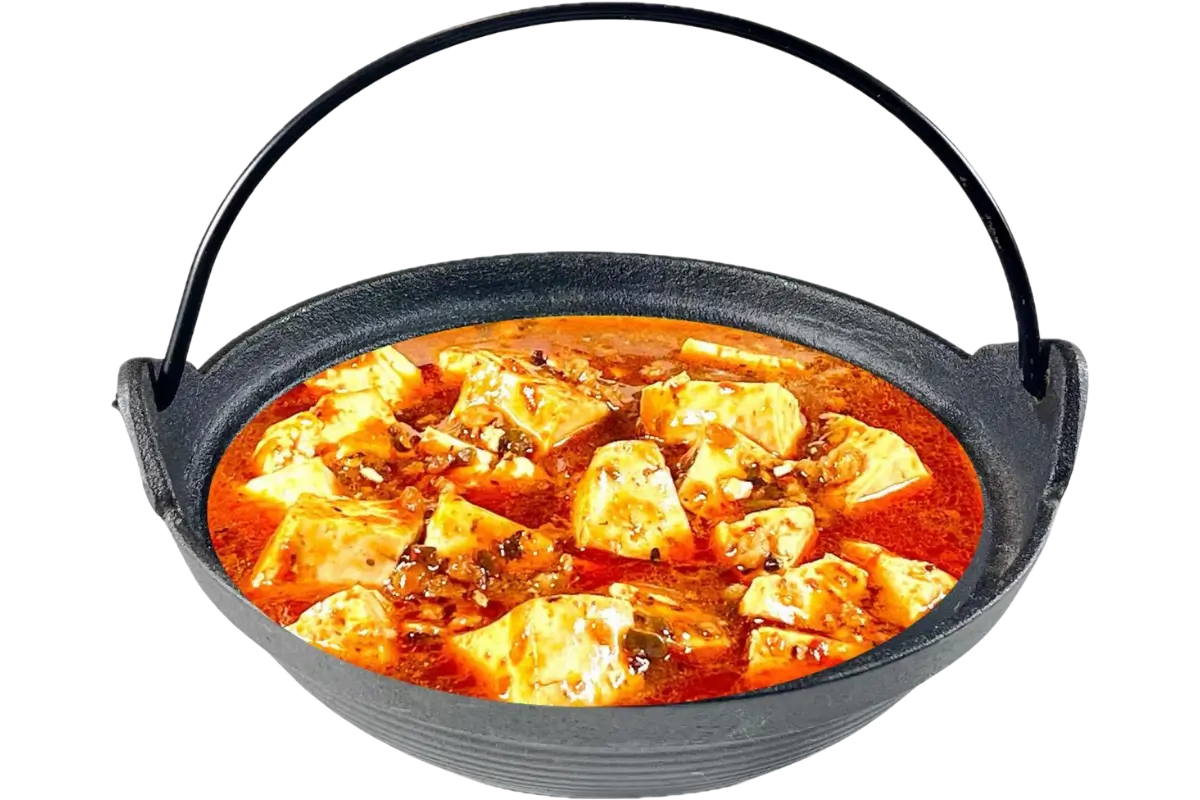 Vegee-Green-Chinese-Restaurant-Mapo-Tofu-MissouriCity Tofu in spicy and savory sauce at Vegee Green,a Chinese Restaurant in Missouri City.